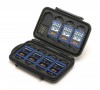 Pelican 0910 Memory Card Holder - 8 SD Cards or 16 Mini SD Cards