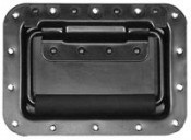 Large Recessed Handle, Black