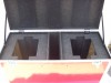 Twin Sharpy Lights Shipping Case with wheels