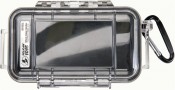Pelican 1015 Micro Case-Clear Black