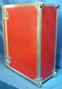 Panasonic BT-LH 2600 Monitor with Yoke Custom ATA Shipping Case - Exterior View Wheels and Rubber Feet
