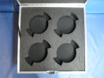RED Pro Prime Lens (4 Position) Custom ATA Shipping Case - Interior View Base