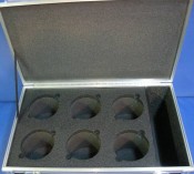 Cooke S4 Lens (6 Position) Custom ATA Shipping Case with Compartment - Interior View