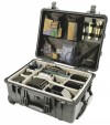 Pelican 1560 Case WITHOUT FOAM (BLACK)