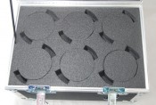 Cooke S4 Lens 6 Hole Custom Light Weight Shipping Case Interior