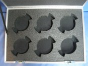 uniQoptics Signature Series Six Hole Custom ATA Shipping Case