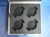 RED Pro Prime Lens (4 Position) Custom ATA Shipping Case - Interior View Base