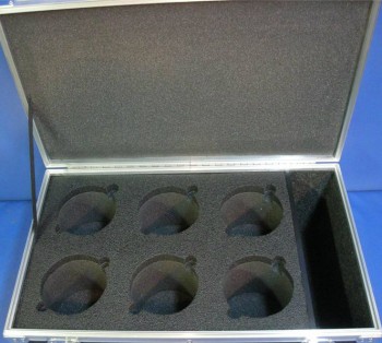 Cooke S4 Lens (6 Position) Custom ATA Shipping Case with Compartment - Interior View
