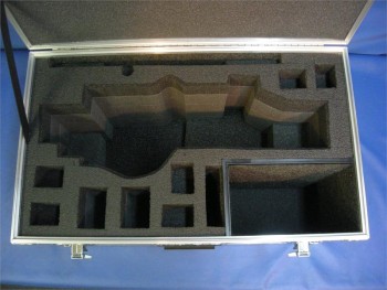 Panasonic DVX Custom ATA Shipping Case - Interior View Base