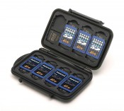 Pelican 0910 Memory Card Holder - 8 SD Cards or 16 Mini SD Cards