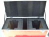 Twin Sharpy Lights Shipping Case with wheels