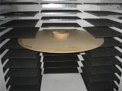 15/70 Platter Horizontal Storage Unit (12 Unit) - Interior View with Platter