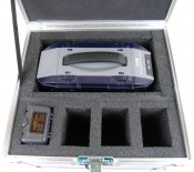 IDX Quick Charger VL-4S with 4 IDX Batteries Shipping Case Interior
