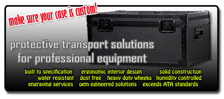 Innerspace Cases are custom built protective solutions which are ergonomic, professional, and resuable.