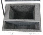 Block Battery NH 1428 with Fast Charger EFC-1 Custom Shipping Case - Interior