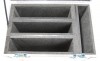 Litepanels LP-1x1 Lighting System 3 Compartment Shipping Case Interior View