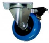 4 Inch Polyurethane Caster, Swivel w/Brake